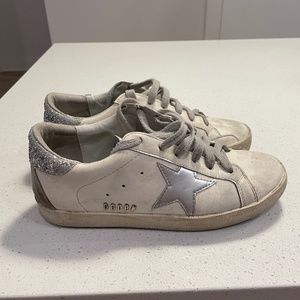Golden Goose Deluxe Brand silver/glitter superstar